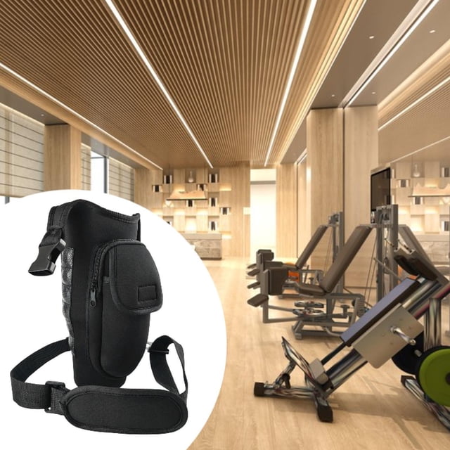 Bolsa de portador de botellas de agua para un protector de manga protectora resistente al agua de 40 de vaso para correr mochilando el gimnasio