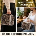 thumbnail image 5 of ZUXONGSY 3D Skull Sunflower Print Bible Bag for Women, Durable Quilted Carrying Case with Multiple Pockets, Essential Bible Study Tools and Accessories, 5 of 8