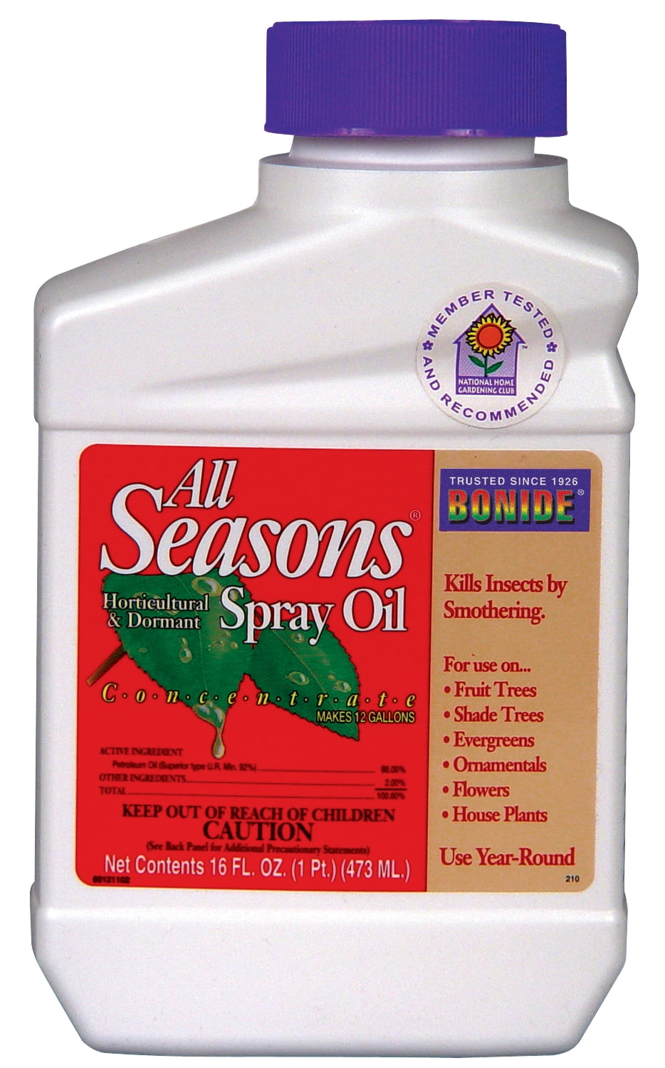 Bonide 1 Pt. Concentrate All Seasons Oil Spray Insecticide-210 ...