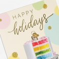 thumbnail image 4 of Old World Christmas Ornament Christmas Card, Cake, 7 x 5in, 4 of 5