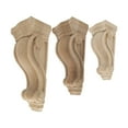 thumbnail image 6 of American Pro Decor 5APD10489 Medium Plain Wood Corbel, 6 of 6