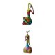 thumbnail image 1 of 2x Resina Escultura Hogar Decorativo Abstracto Estatuilla Chica Baoblaze Estatua de escultura de escritorio, 1 of 7