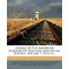 Annals of the American Academy of Political and Social Science, Volume 7, Issue 3...