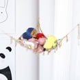 thumbnail image 1 of Hamaca De Juguete Almacenamiento de juguetes Hamaca Muñecos de peluche Organizador de ropa de cama Cuerda Montado en la pared (A), 1 of 5
