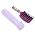 thumbnail image 3 of Detangling Hair Brush, Scalp Massage Curved Vented Hair Brush Round Comb Teeth  for Home Use, 3 of 8