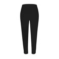 thumbnail image 2 of Outfmvch Yoga Pants Womens Fleece Pants Fleece Tights for Women Wide Leg Pants for Women Gym Leggings for Women Womens Work Pants Black L, 2 of 4