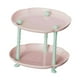 thumbnail image 3 of Estante de almacenamiento para encimera, estante para baño, decoración del hogar, bandeja para todo, organizador de tocador Rosa, 3 of 9
