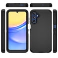 thumbnail image 2 of Ebizware for Samsung Galaxy A15 5G Phone Case, Shockproof Armor Rugged Case Military Grade Heavy Duty 3 in 1 Protection Cover for Galaxy A15 5G - Black, 2 of 8