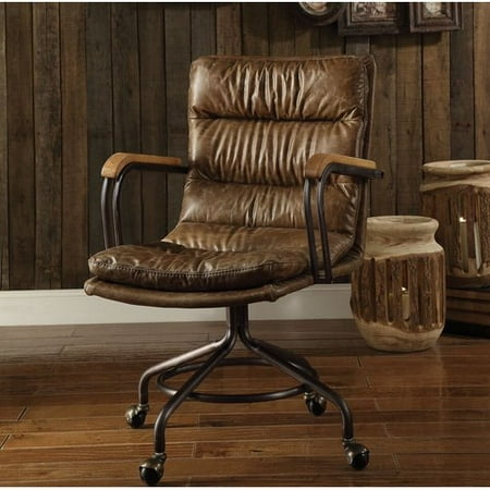 Union Rustic Medway Leather Executive Chair Union Rustic Medway Leather Executive Chair