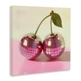 thumbnail image 3 of Stupell Industries Retro Disco Cherries Gleam Canvas Wall Art, design by Creative Studio, 24 x 24, 3 of 7
