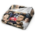 thumbnail image 5 of Dylan O''Brien Collage Blanket Fleece Ultra-Soft Micro Throw Soft Blankets for Couch Sofa Bed 50"X60", 5 of 6