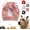 Pink, variant on Quiet Ears for Dogs, Doggie Ear Muffs, Dog Ear Muffs Noise Protection, Quiet Ears for Small Dogs, Winter Ear Warmer Hat for Medium Large Dogs Cats, Dog Hat with Ears, Warm Knitted Hat (Gray)