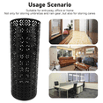 thumbnail image 3 of Umbrella Rack for Home Use Umbrella Storage Rack for Home Use Freestanding Umbrella Rack Round Umbrella Rack Black,1 * umbrella stand,Black, 3 of 4