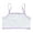 Purple, variant on Toddler Crop Tops Bra Girls Seamless Sports Bra Training White Teen Bra Camisole Style Lightweight Seamless Kids Baby Leisure Dailywear, 10-14 Years