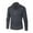 Gray##1, variant on jsaierl Mens Sweater Knit Stand Collar Woolen Print Top Long Sleeve Slim Fall and Winter Warm Quarter Zip Pullover Sweater