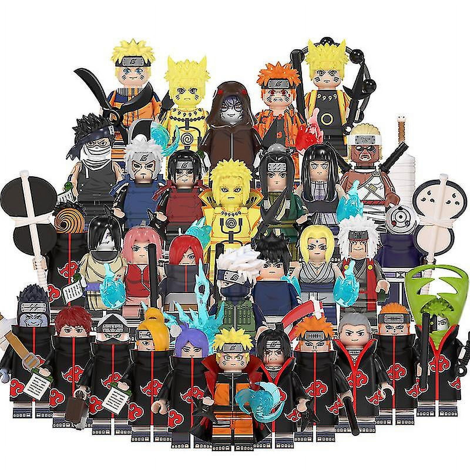 ナルト まとめ売り 32点 Bulk Set 34PCS NARUTO MOC anime Naruto 32 models of small particles assembled building