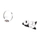 thumbnail image 5 of Soporte De Hierro Para Botellas De Vino, Con Forma De Panda, Para Pared, Para Vino Tinto, Bebidas Para Adultos, Organizador De Metal, Resistente, Moderno Y Bonito, Para Decoración Del Hogar., 5 of 8