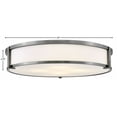 thumbnail image 5 of 3244AN-Hinkley Lighting-Lowell - 28W 4 LED Extra Large Flush Mount-4.75 Inches Tall and 24 Inches Wide-Antique Nickel Finish, 5 of 7