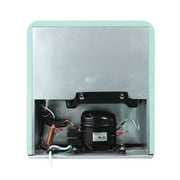 Magic Chef Refrigerator, Metal Mint, 18.6 x 17.5 x 19.25 in, 12 v