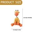 thumbnail image 4 of Indestructible Dog Toy, 2026 New Durable Plush Dog Toys for Aggressive Chewers, Squeaky Chew Toy for Small Medium Large Dogs Puppy Teething Toys (Green), 4 of 7