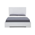 thumbnail image 6 of Whiteline Modern Living White Anna Contemporary High Gloss Lacquer Bed - Queen, Slat Kit Included, 6 of 8