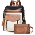 thumbnail image 1 of Mochila Shrie Fashion de piel para mujer, color negro, 1 of 6