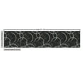 thumbnail image 3 of Geometric Fabric by the Yard Upholstery, Digital Art Illustration of Rainbow Colored Interwoven Circles Rings, Decorative Fabric for DIY and Home Accents, Dark Grey Multicolor by Ambesonne, 3 of 5