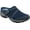 Dark Blue Suede, variant on Easy Spirit Equinox Women's Mules Color: Dark Blue Suede Size: 6
