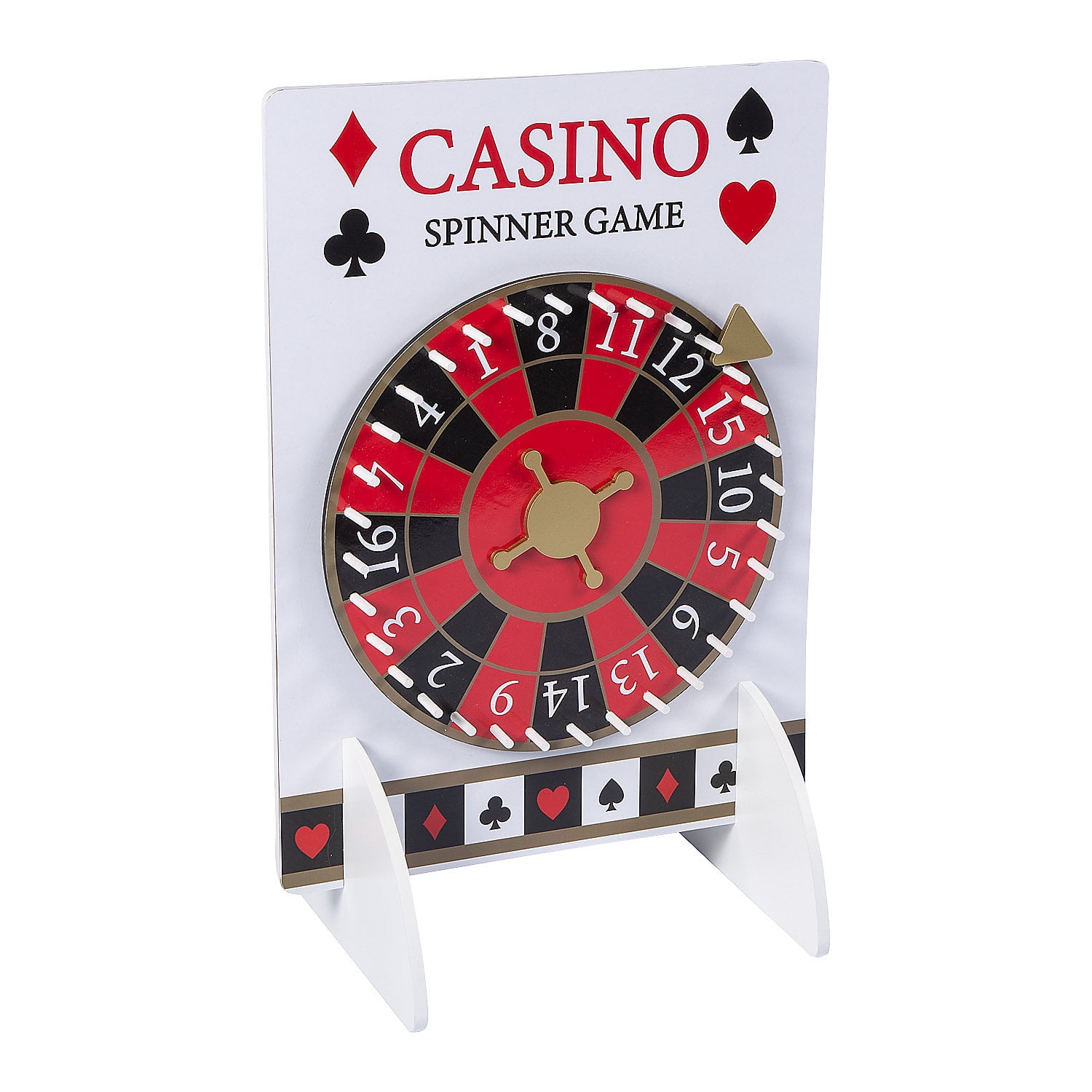 Casino Night Prize Wheel, Toys, Party, 3 Pieces