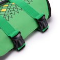 thumbnail image 5 of Chaleco salvavidas para perros Chaleco de natación verde reflectante ajustable Traje de baño flotante para perros (Cocodrilo-S), 5 of 5