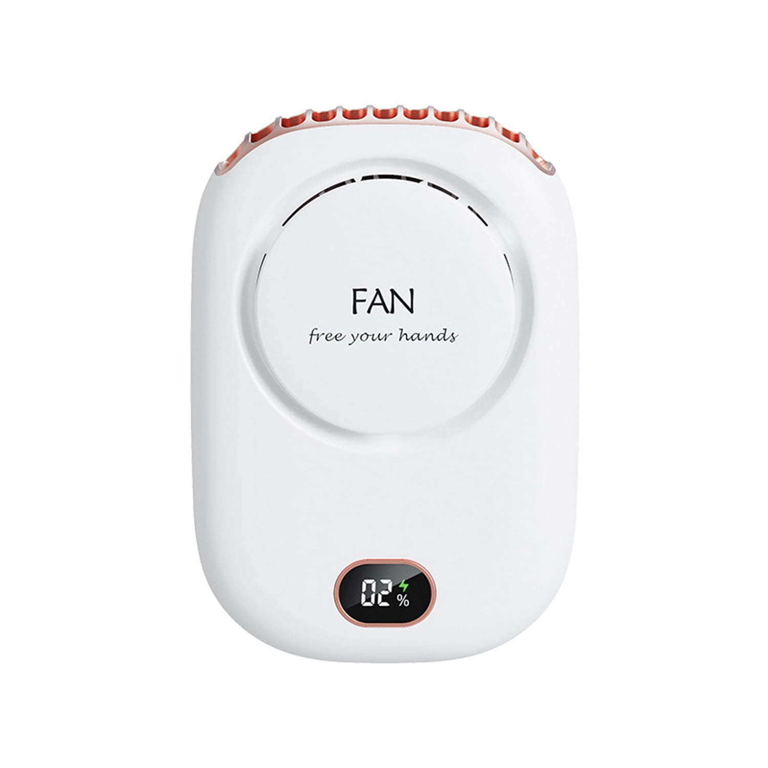 Mini Handheld Portable USB Rechargeable Mute Home Office Desktop Fan Air Cooler White
