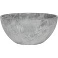 thumbnail image 2 of Maceta Napa Water-Minder Artstone gris de 25 cm para interiores y exteriores, 2 of 2