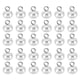 thumbnail image 1 of Botones de perla de 10mm, 100 piezas, botones grandes de perlas falsas blancas con shank para manualidades, costura de ropa, blanco, 1 of 5