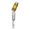 Yellow Silver, variant on Swiveling Bit Tip Holder, Pivotable Bit Tip Holder, Pivot Drill Bit Holder, Universal Connecting Rod Multiple Angles for Tight Spaces Corners