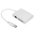 thumbnail image 3 of Convertidor HDMI, 4 en 1 USB3.0 Adaptador de EE. UU. Hub Adaptador VGADVIHDMILAN de EE. UU. Instalación sin esfuerzo, 3 of 9