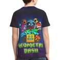 thumbnail image 6 of Geometry Dash Kids T-Shirt 3d Printed Graphic T-Shirts Boys And Girls Short Sleeve Shirts For Youth Kids X-Small, 6 of 7