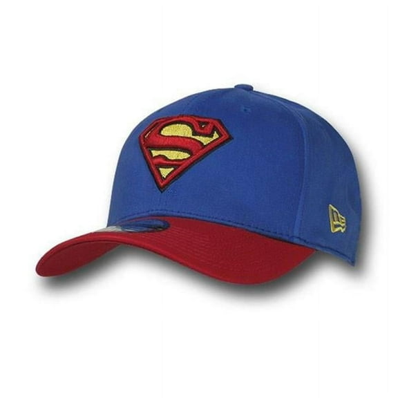 capsupblured-s-m  Symbol Blue & Red 39Thirty Fitted Hat, Small & Medium
