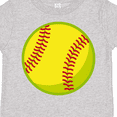 thumbnail image 4 of Inktastic Personalized Softball Boys or Girls Toddler T-Shirt, 4 of 5