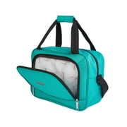 Wrangler 2-Piece Expandable Hard Side Carry-on Luggage Set, Teal