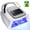 White, variant on Cordless Rechargeable UV LED Nail Lamp with Large Space, Handle and Foot Rest, Fast Curing Gel Nail Dryer with 4 Timers for Salon and Home