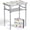 Spring Blossom, variant on Anbte 2ft Folding Camping Table, 3 Adjustable Height Aluminum Small Table with Storage Net, Portable for Outdoor Indoor Camping BBQ