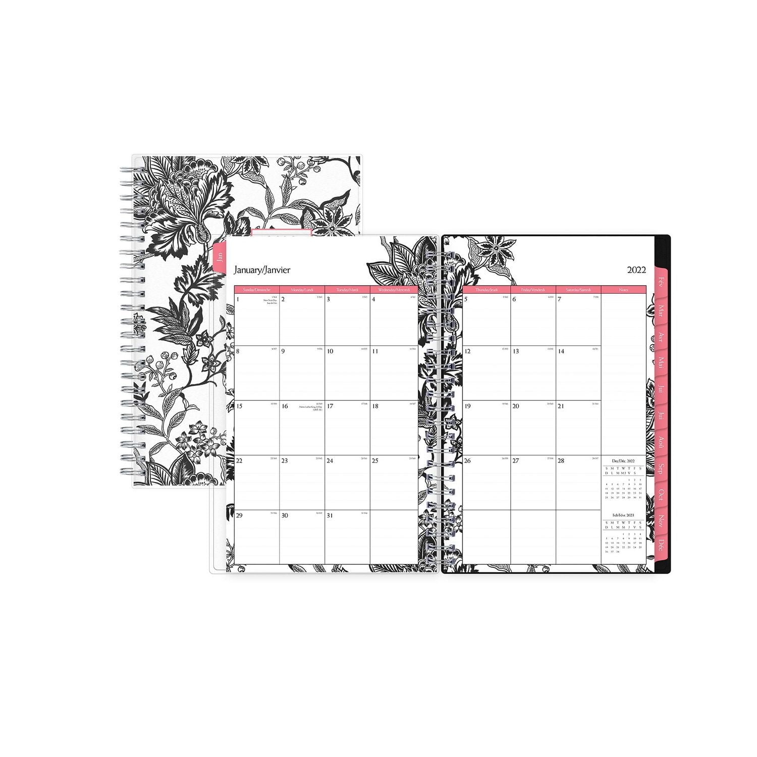 2023 Weekly Monthly Planner, 5x8, Blue Sky, Analeis