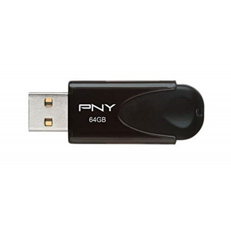 PNY 64GB ATTACHE 4 USB 2.0 Capless Flash Drive