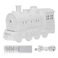thumbnail image 1 of Steam Train Style Essential Oil Diffuser 300ml Features Auto Shut Off and Ambient Light Options for Peaceful Spaces, 1 of 9