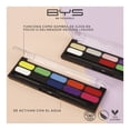 thumbnail image 2 of Paleta de sombras para ojos Bys joyful 2 en 1 delineador 10 tonos 6 g, 2 of 4