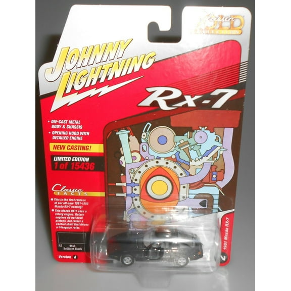 Johnny Lightning 1981 Black Classic Gold Edition A NEW