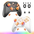 thumbnail image 1 of Paquete de 2 controles inalámbricos para PC FAHJYXOM con iluminación RGB, 1 of 5