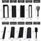 thumbnail image 3 of Sushi Making Kit Sushi Maker 12 Pcs Plastic Premium Set Sushi Tool Set Sushi Rice Roll Zh52, 3 of 3