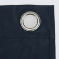 thumbnail image 6 of Sun Zero Cyrus Thermal 100% Blackout Grommet Curtain Panel, 40"X63", Navy Blue, 6 of 11