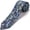 Deep Blue, variant on Barry.Wang Men's Cotton Ties Flower 3.15" Necktie Printed Skinny Tie Sets Clip Extra Long Flower Wedding Party Blue